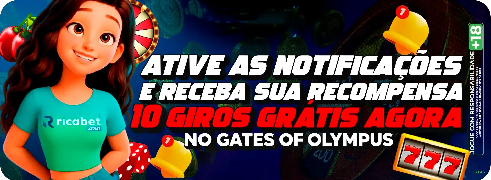Controles de paJogonto e BRL em kk45